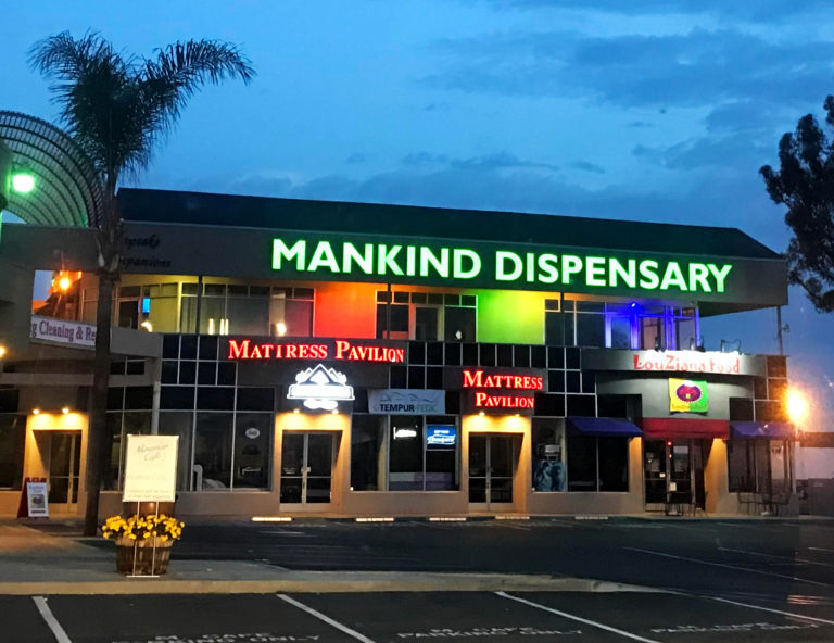 Exterior View Of Mankind Dispensary