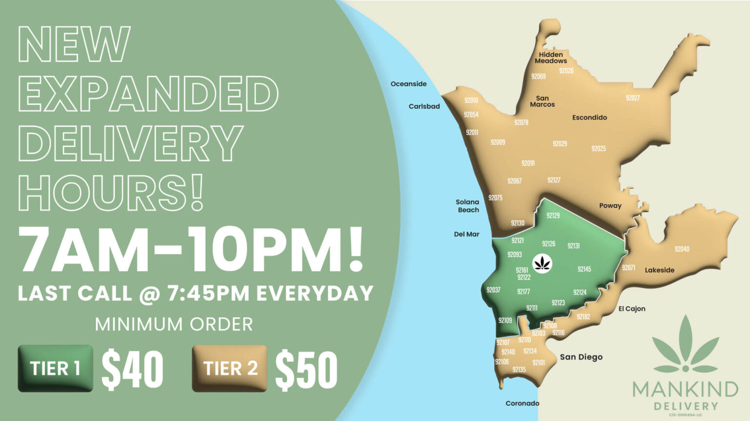 Type in your zip code to find out your rate!